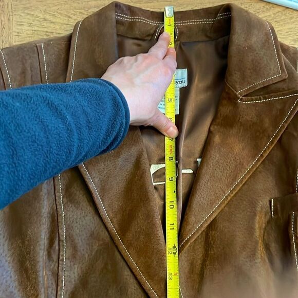 BRADLEY BAYOU OILED LEATHER JACKET. - Picture 12 of 13